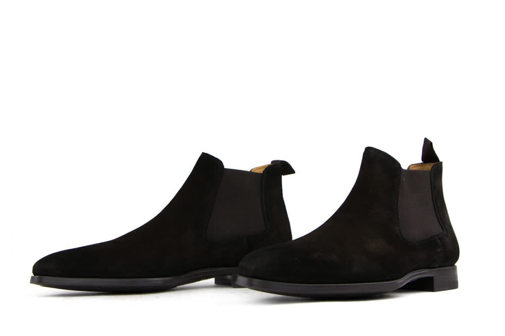 Magnanni  Shaw II Chelsea Crostidifu Bruin Suede