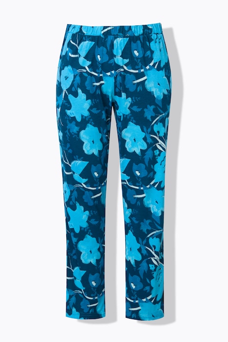 Pyjama, Spitze, V-Ausschnitt, Langarm, Modalmix