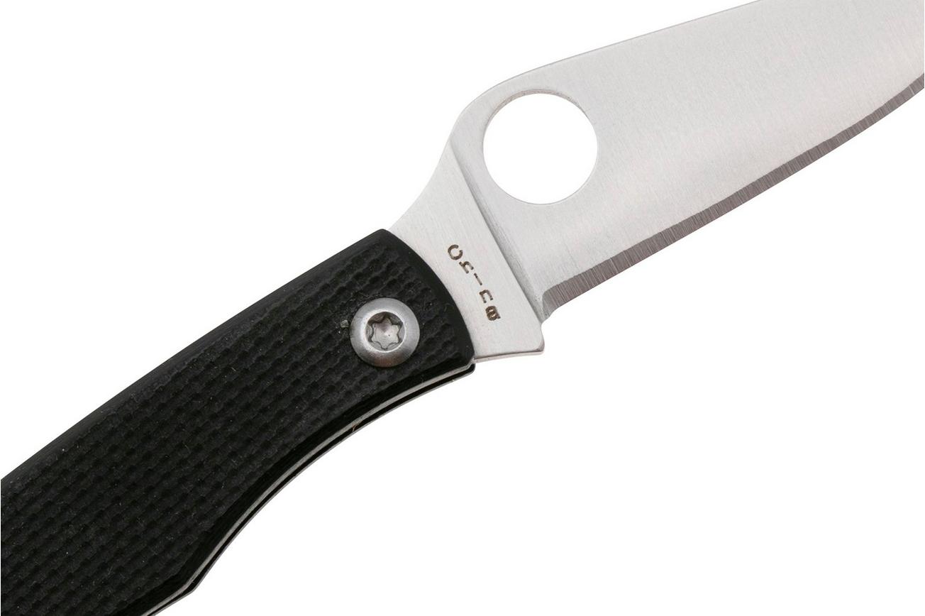 Spyderco Honeybee Black G10 C137GBKP sleutelhangerzakmes