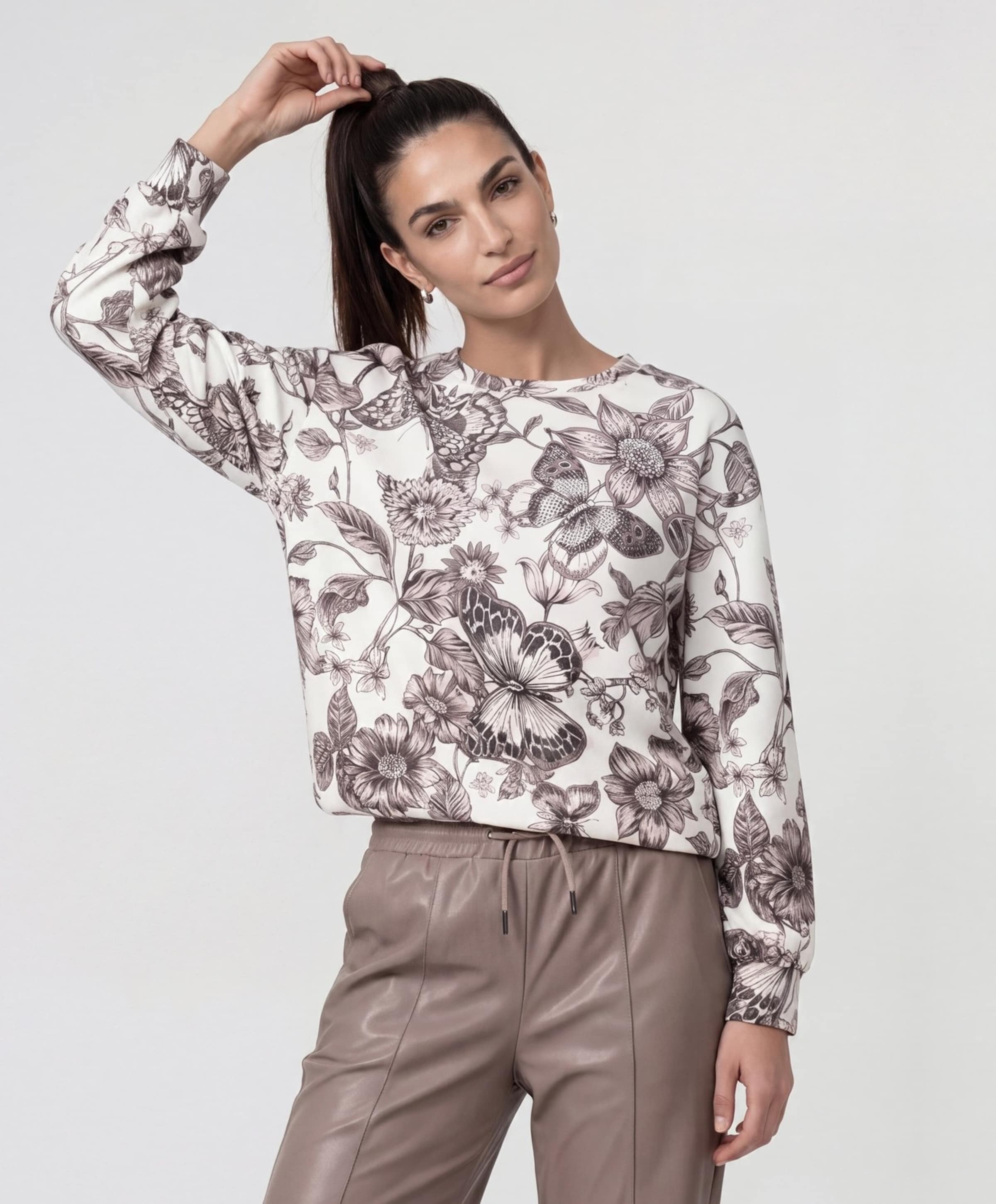 Monari Dames trui beige