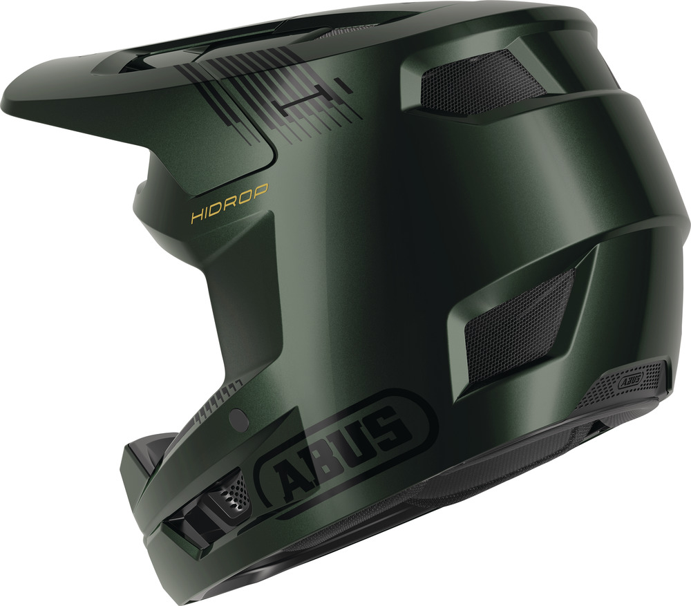 ABUS HiDrop Fullface Hjelm Moss Green