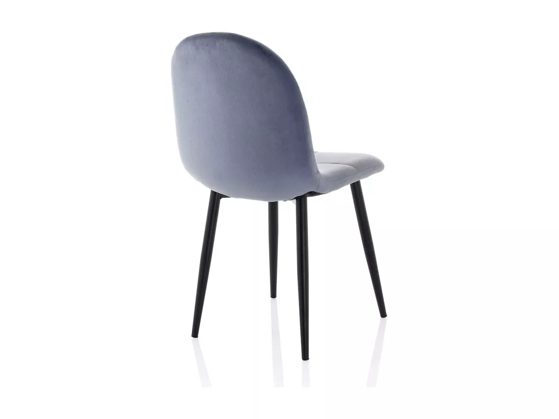 Set de 4 Chaises LINDA blue clair