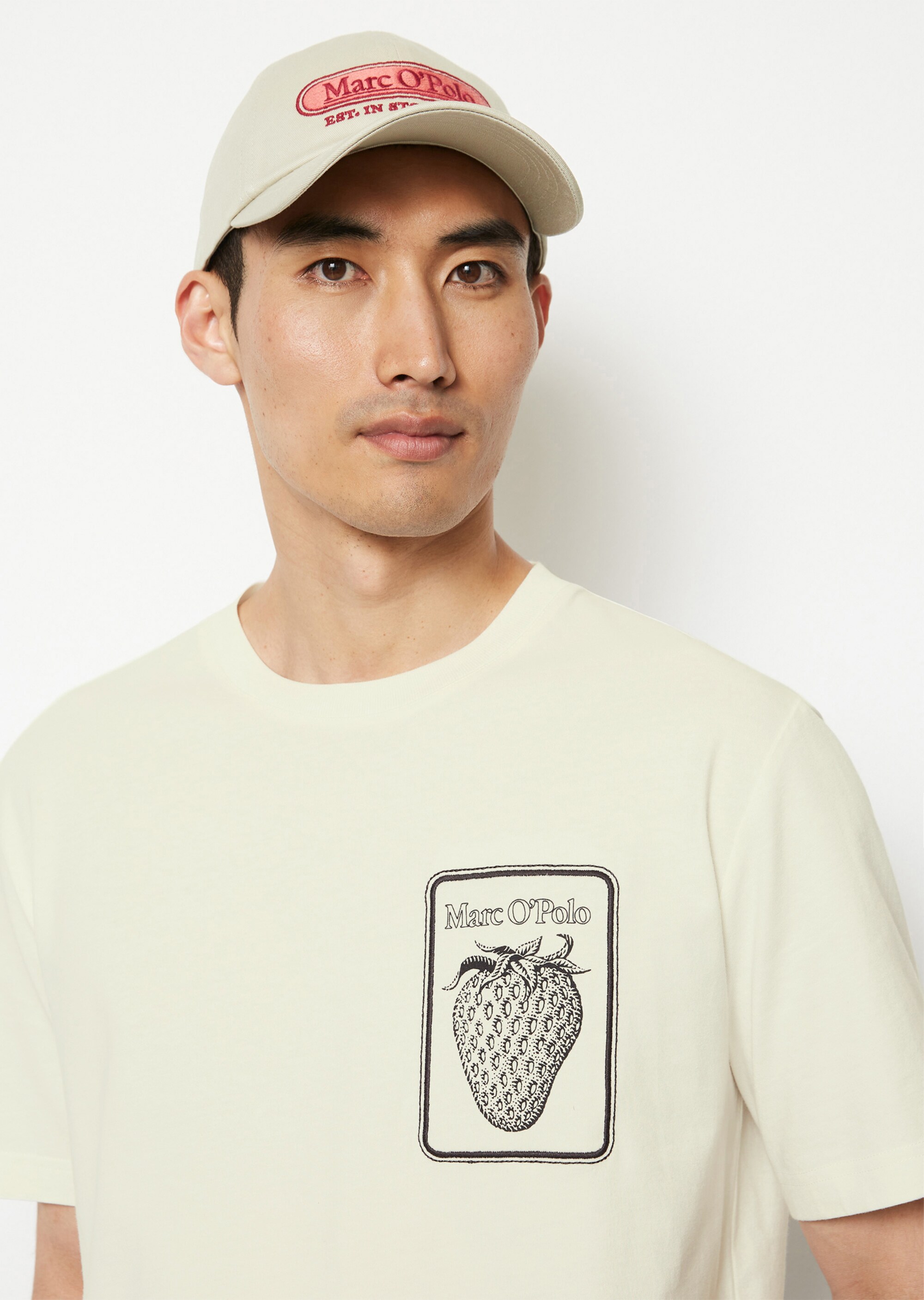 T-Shirt regular aus mittelschwerem Bio-Baumwoll-Jersey