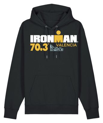 Sweat à Capuche Ironman 70.3 Valencia Noir