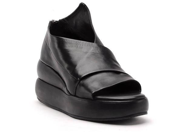 Rebecca white nu pieds talons femme x13 3 noir