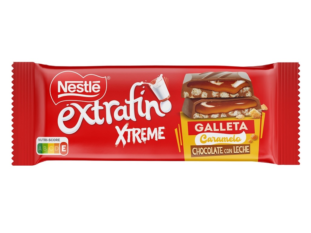CHOCOLATE LEITE EXTRAFINO XTREME CARAMELO E BOLACHA 87 G