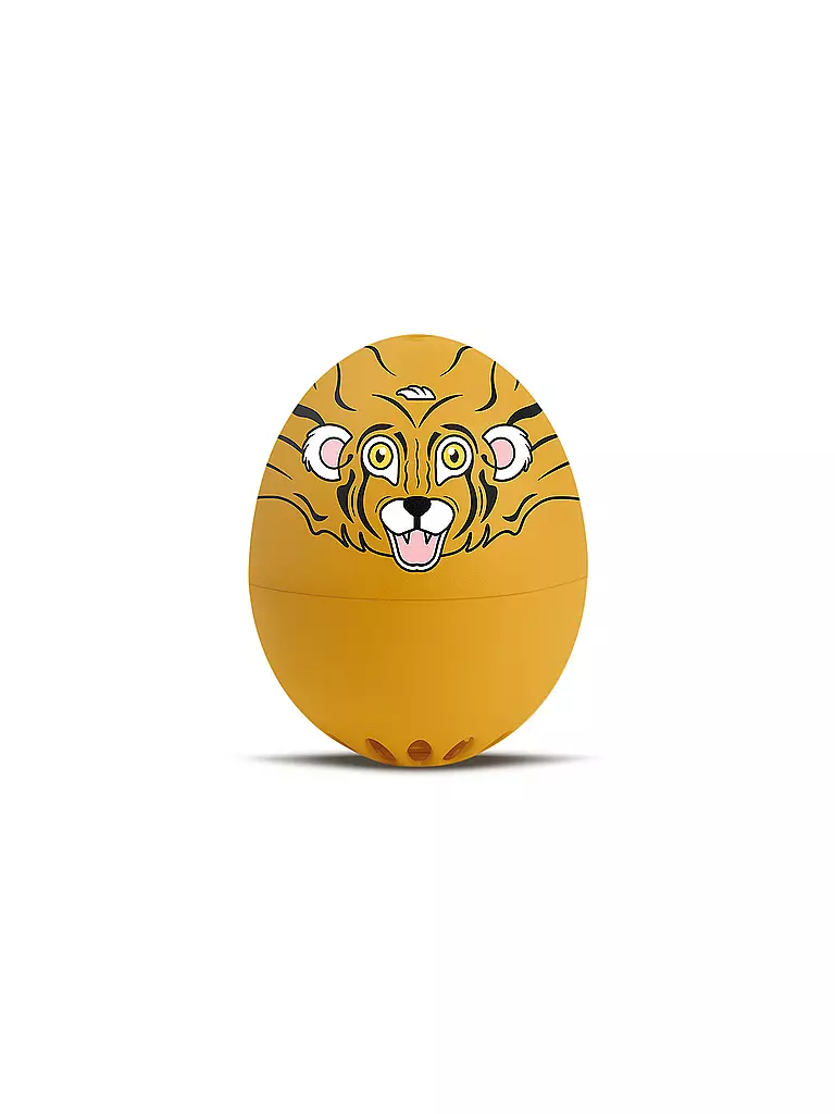 BRAINSTREAM Küchentimer - PiepiEi Wunder der Wildnis 3 Härtegrade Tiger  orange