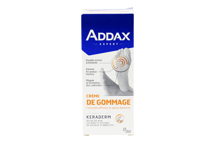 Crème de gommage pour pieds 50ml
