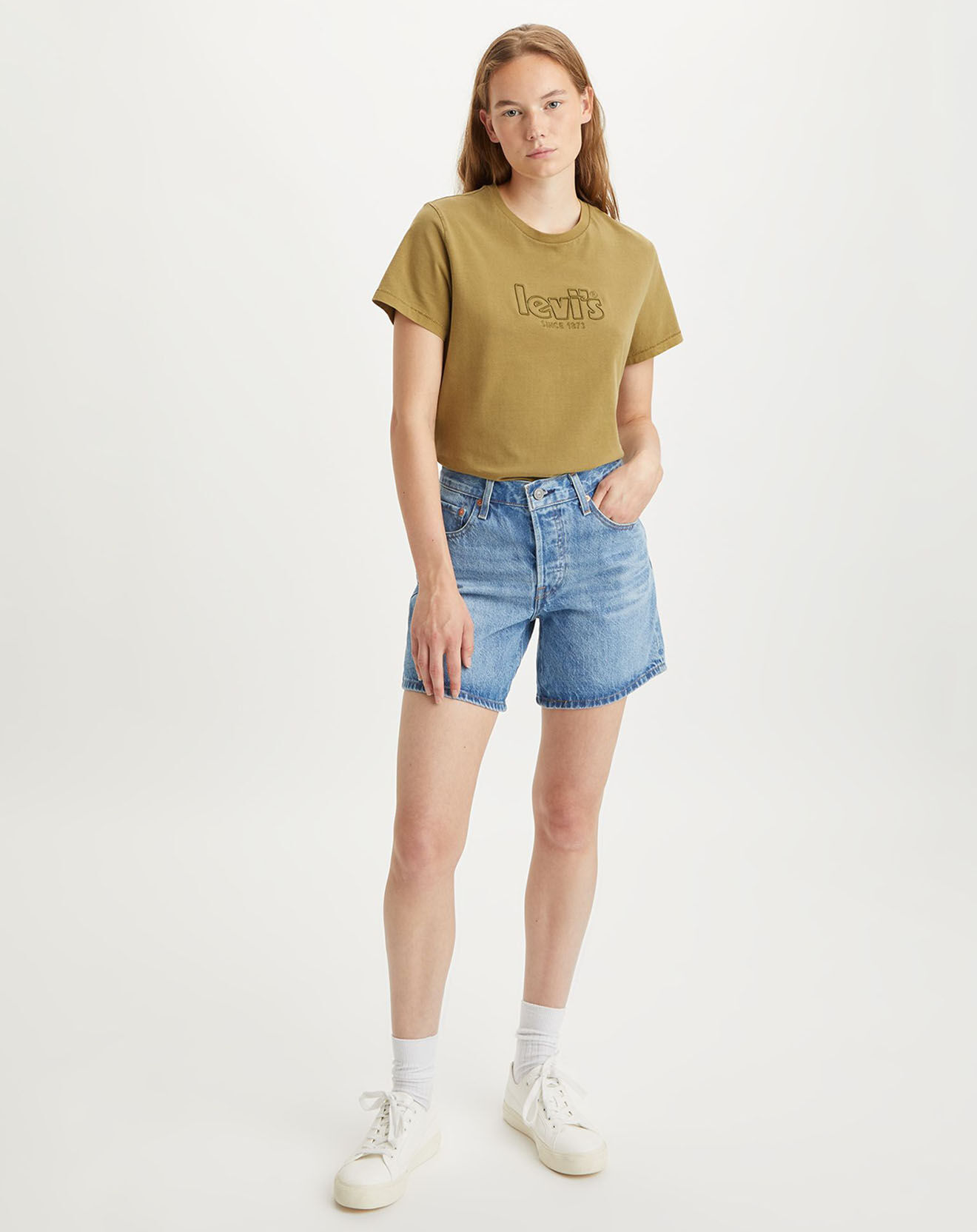 Levi's® Short 501 Rolled coupe relaxed bleu
