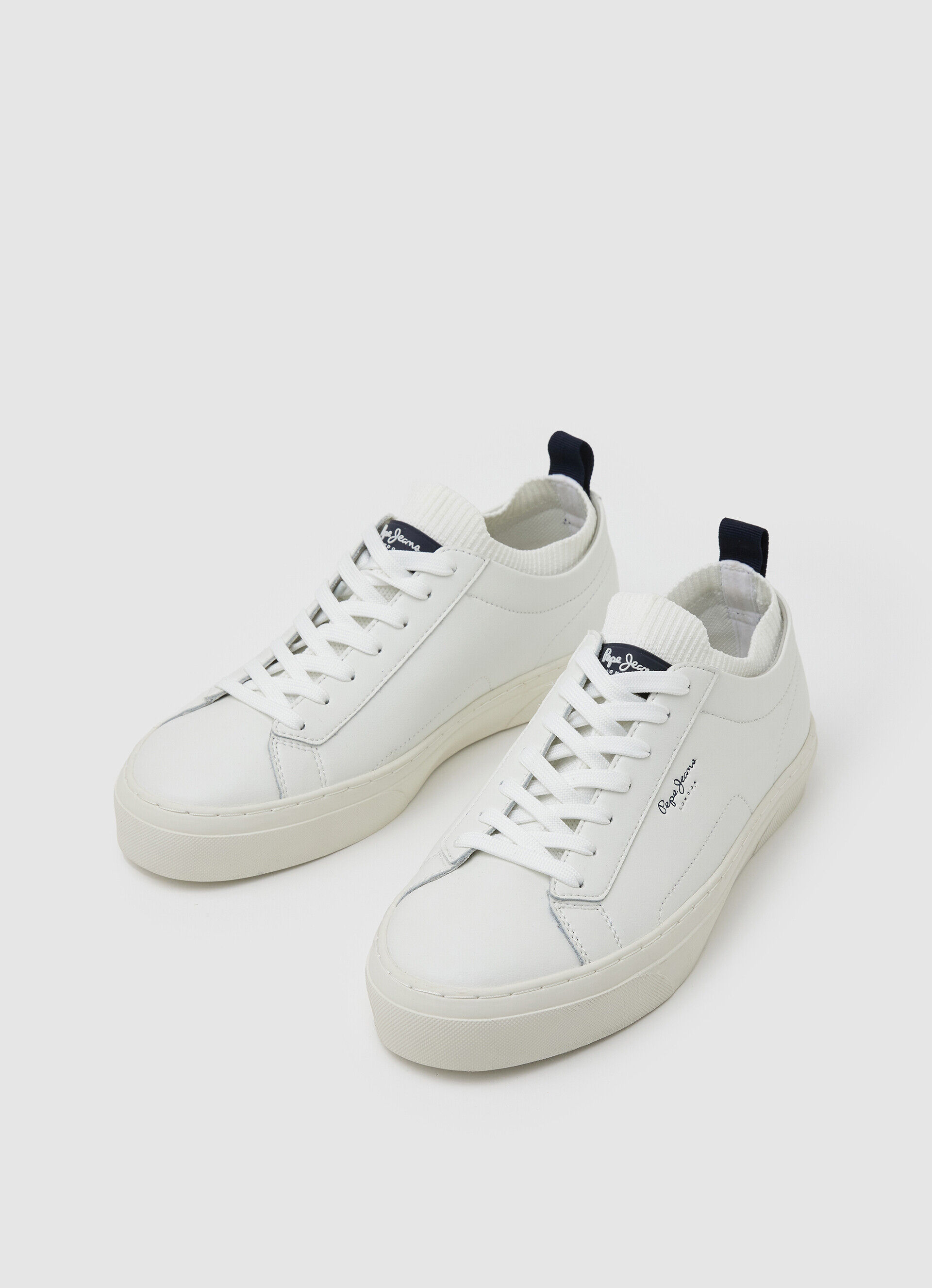 YOGI LEATHER SOCK SHIPPER - branco