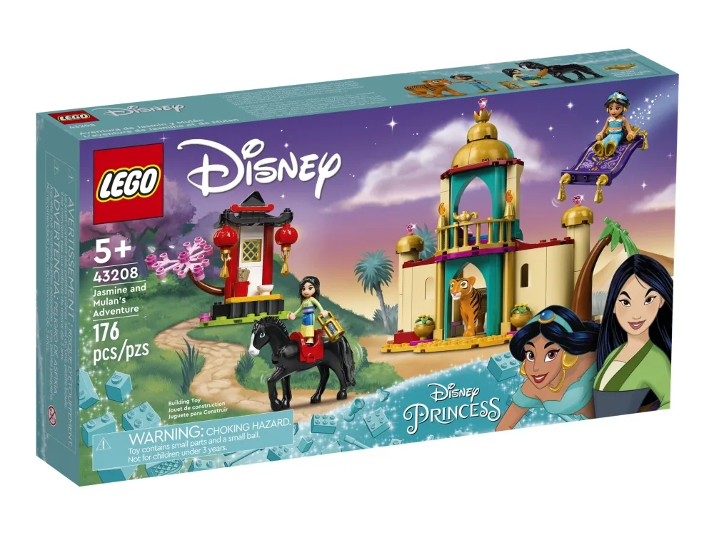 LEGO Disney 43208 Jasmin og Mulans eventyr