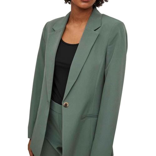 Vila - VILOWNY STRAIGHT BLAZER - NOOS Verde