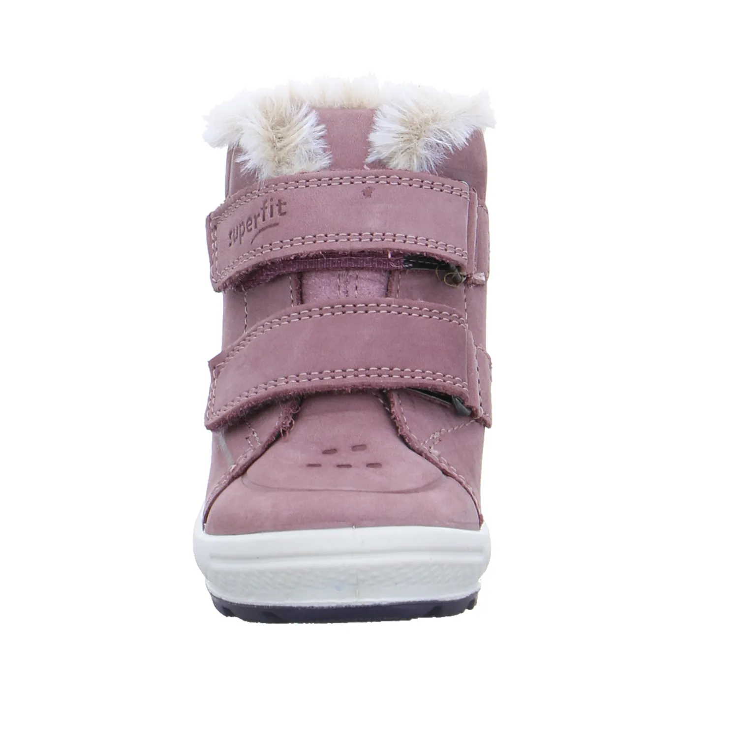 SUPERFIT Kleinkinder-Winter-Bottine Rosa Textil  Baby-Boot
