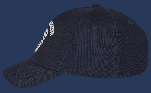 Stripe Cap Baumwolle, Darknavy/Cocos