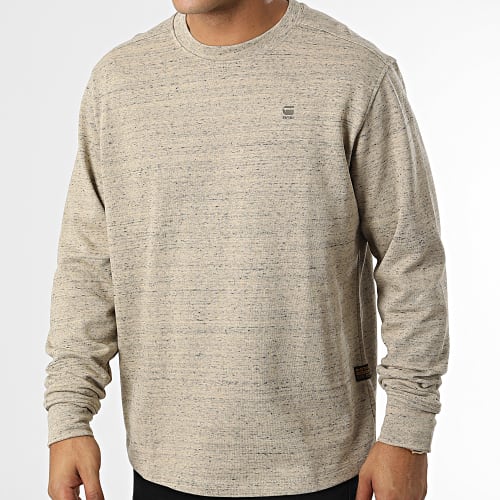 Sweat Crewneck Lash D18231-C425 Beige Chiné