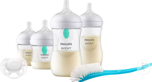 Philips Avent Natural SCD657/11 Coffret De Démarrage  Airfree 0+ Mois 5 Pièces