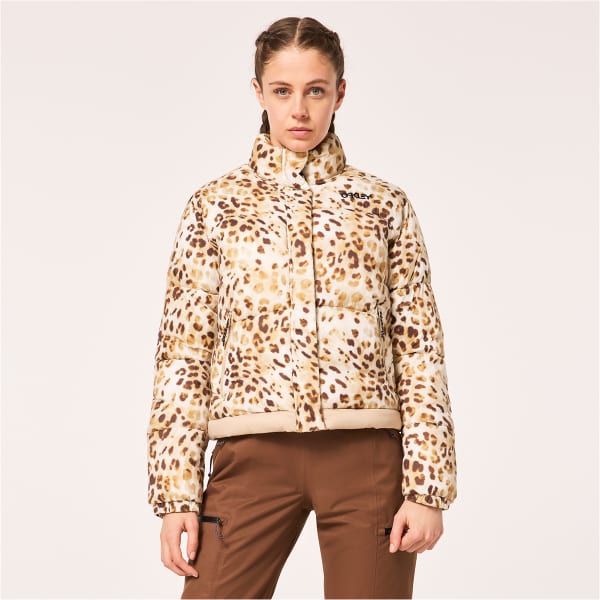 Doudoune ski OAKLEY WMNS TNP PUFFY JACKET CHEETA TD PRINT