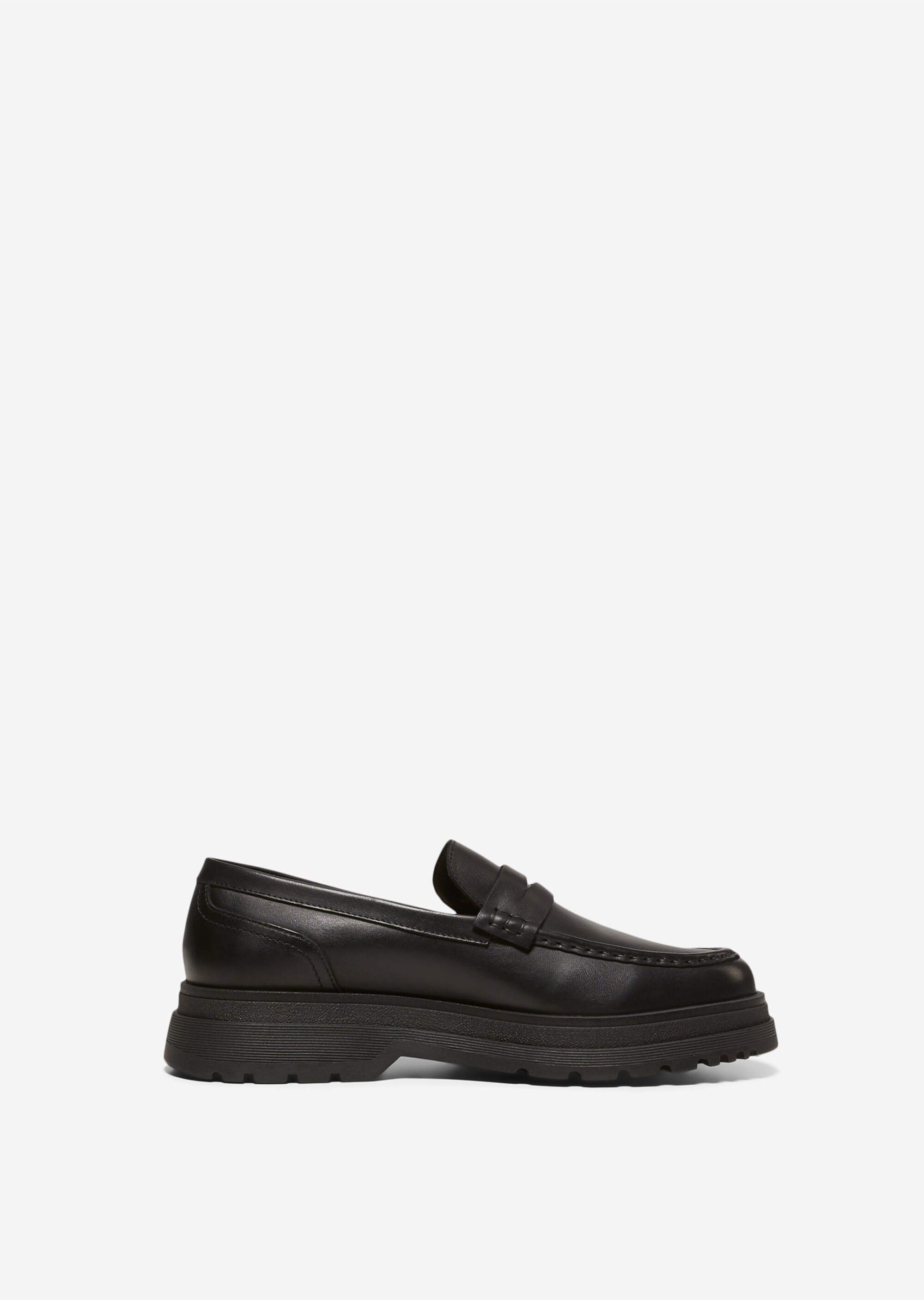 Chunky-Loafer aus edlem Rindleder