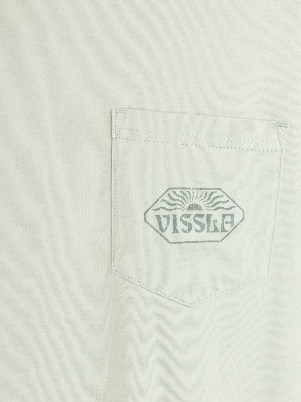 Vissla Psycho Sun Premium Organic Pkt T-Shirt agave