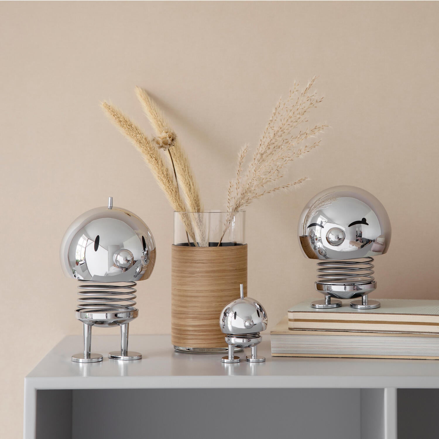 Hoptimist  Hoptimist LED lampe, L - Chrome