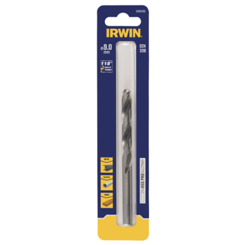 Irwin metaalboor HSS PRO 9 mm