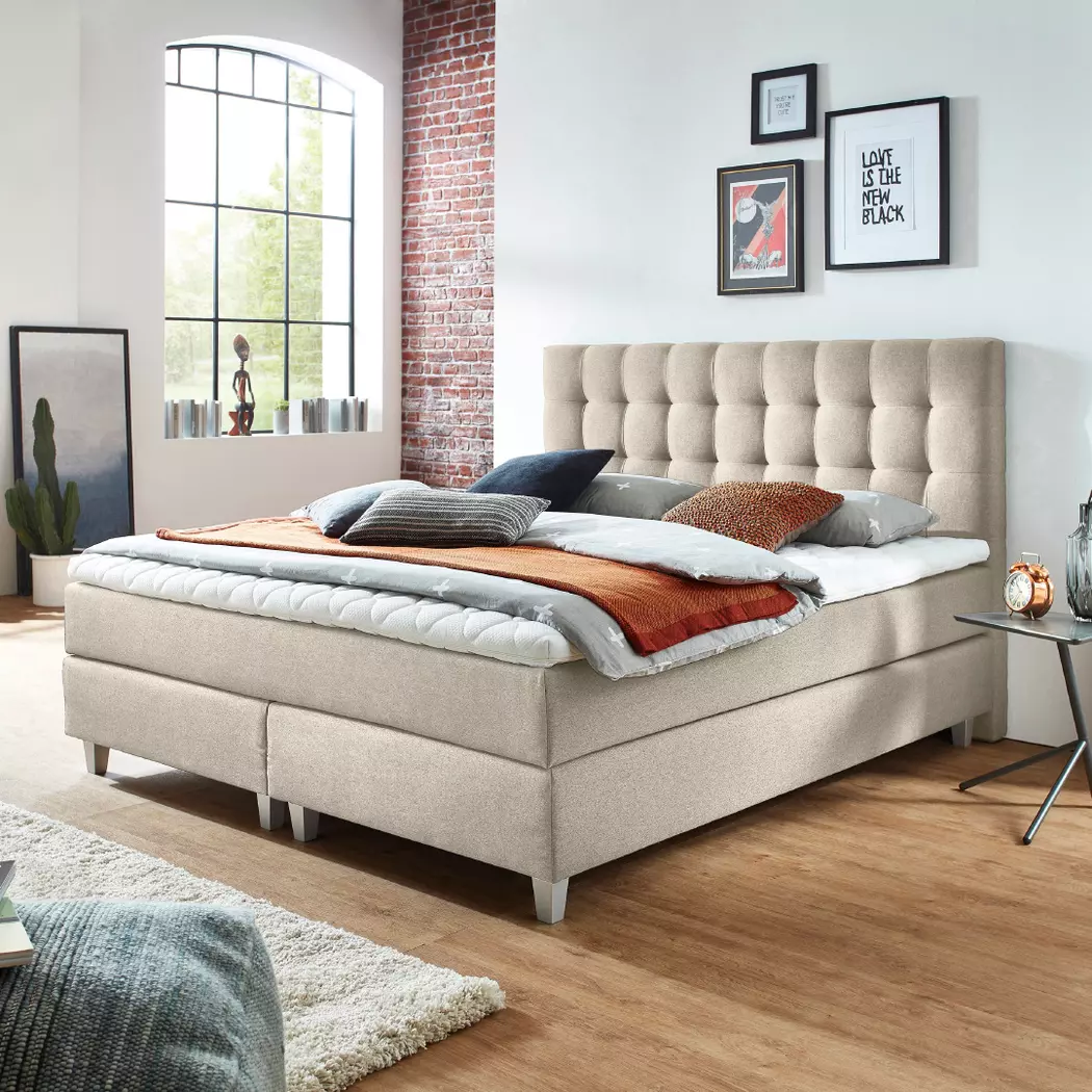 Boxspringbett Lund 140 x 200 cm