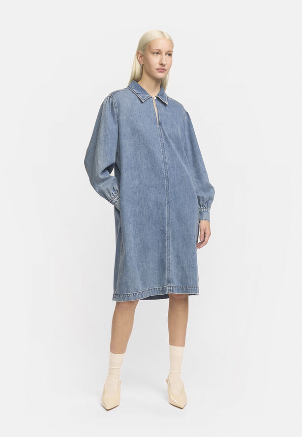 Soft Rebels SRKeira Dress Dark blue denim