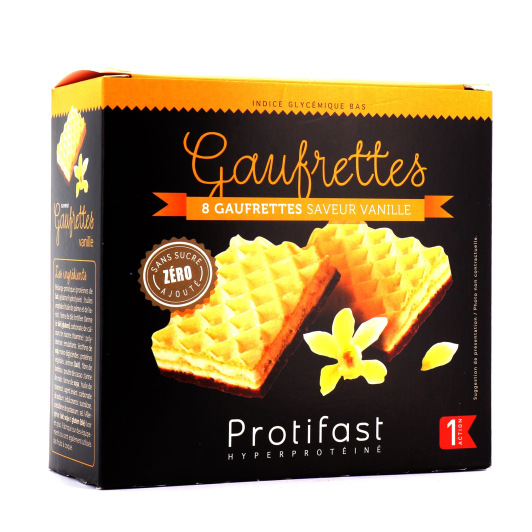 Gaufrettes saveur vanille Protifast
