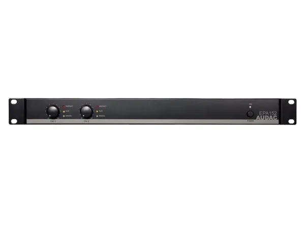 Audac EPA152 - Strømforstærker - 2 x 150 Watt - sort