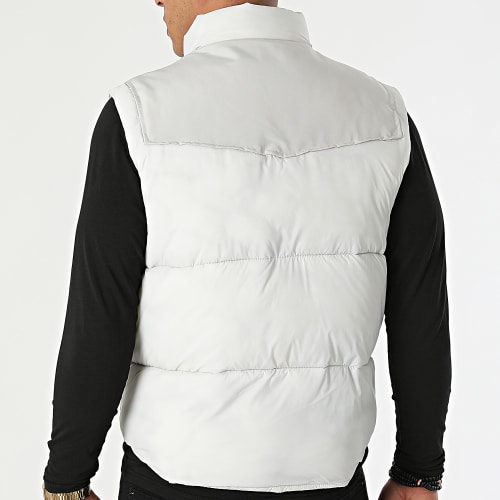 Doudoune Sans Manches M23006MOW Gris Clair