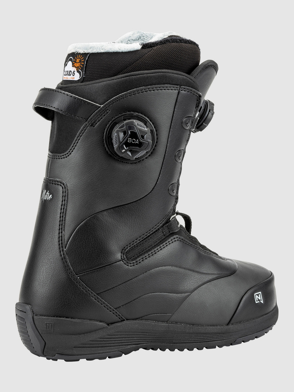 Nitro Crown BOA 2025 Snowboard Boots black