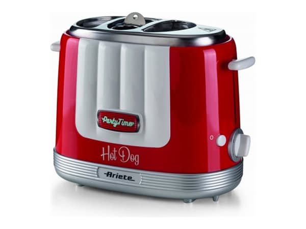 Ariete Party Time 0206 - Varm pølsemaskin - 650 W - rød