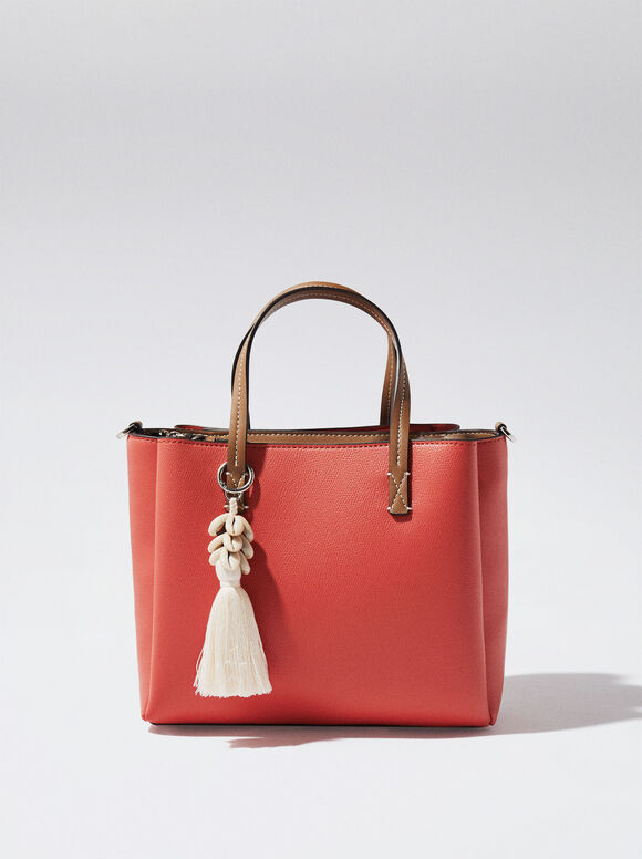 Bolsa Tote Everyday com Alças Removíveis - Coral