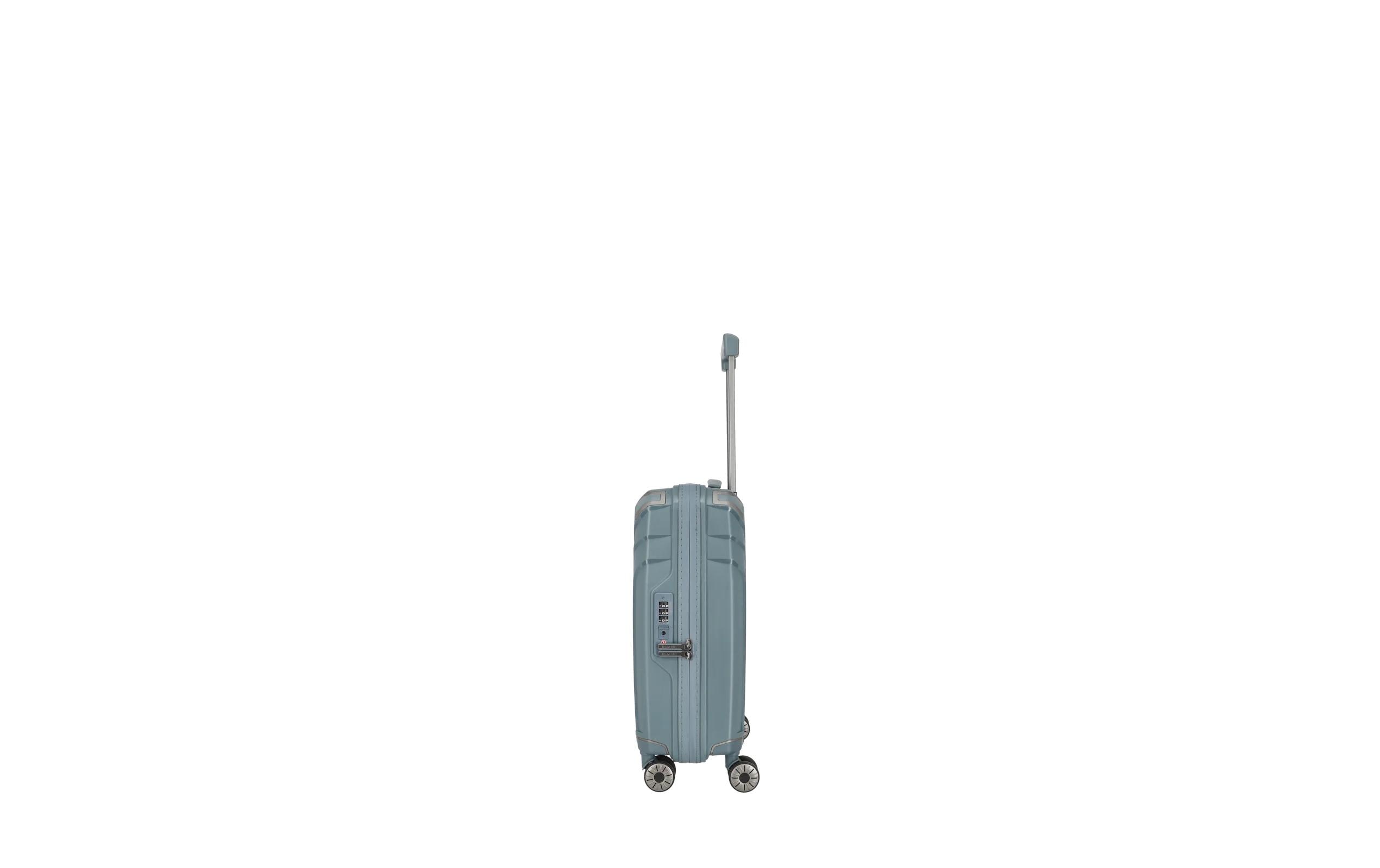 Koffer Elvaa Trolley S 41 l, BlaugrauReisekoffer