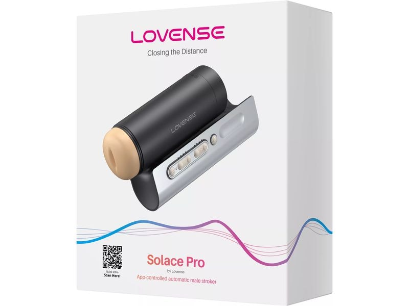 Lovense Masturbator Solace Pro Schwarz Automatischer Masturbator