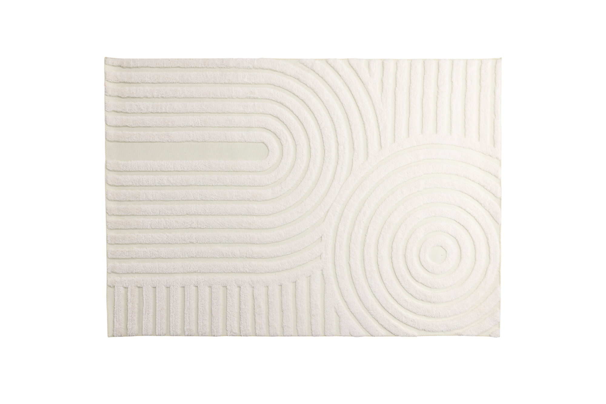 Riihimaki Vloerkleed 230x160cm - Wit