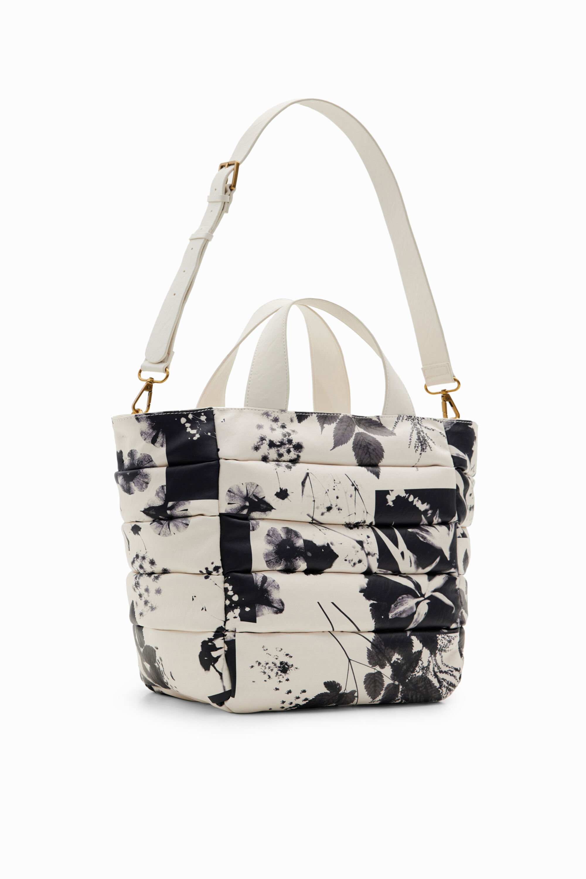 Sac shopping moyen feuilles