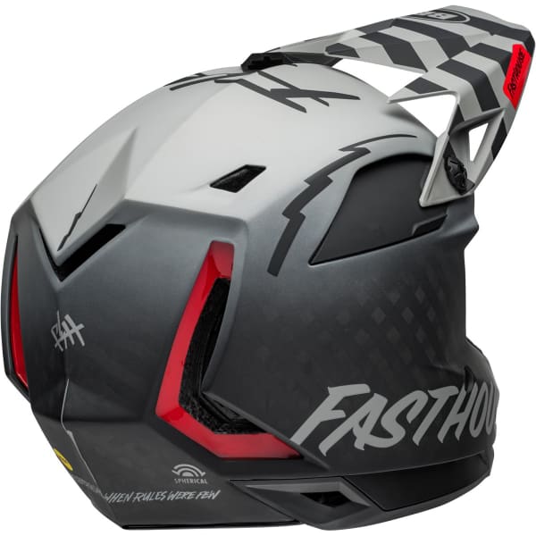 Casque VTT BELL FULL-10 SPHERICAL M M GRAY/BLACK FH