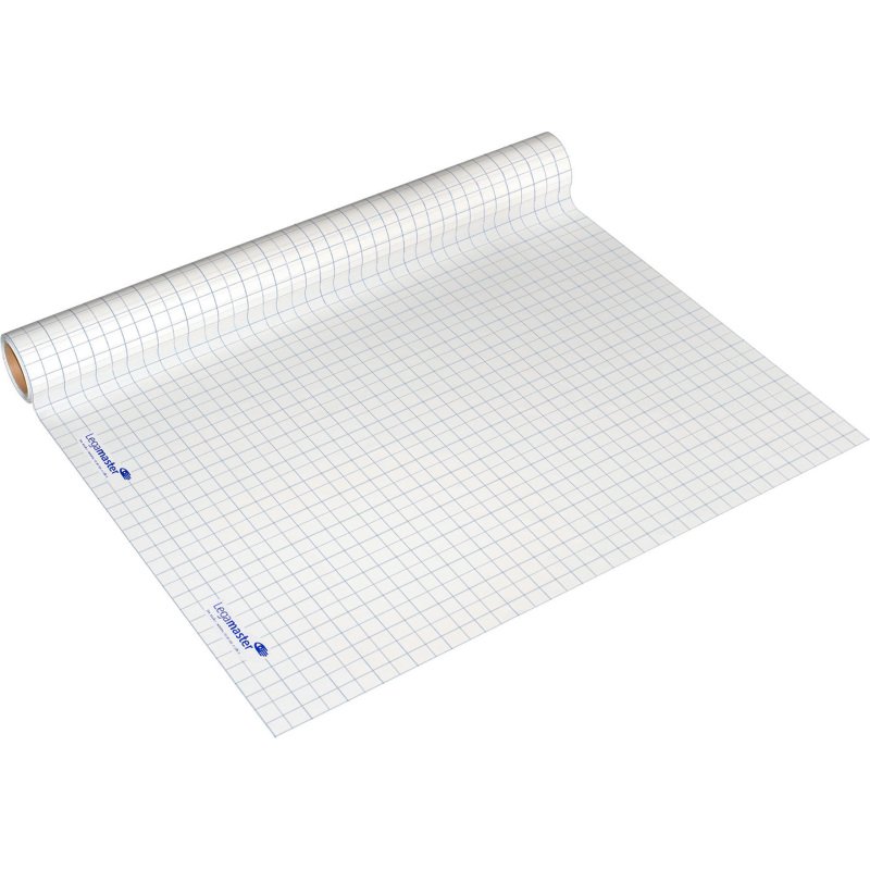 Feuille électrostatique repositionnable non effaçable Magic-Chart Legamaster 90 x 120 cm - 15 feuilles quadrillées