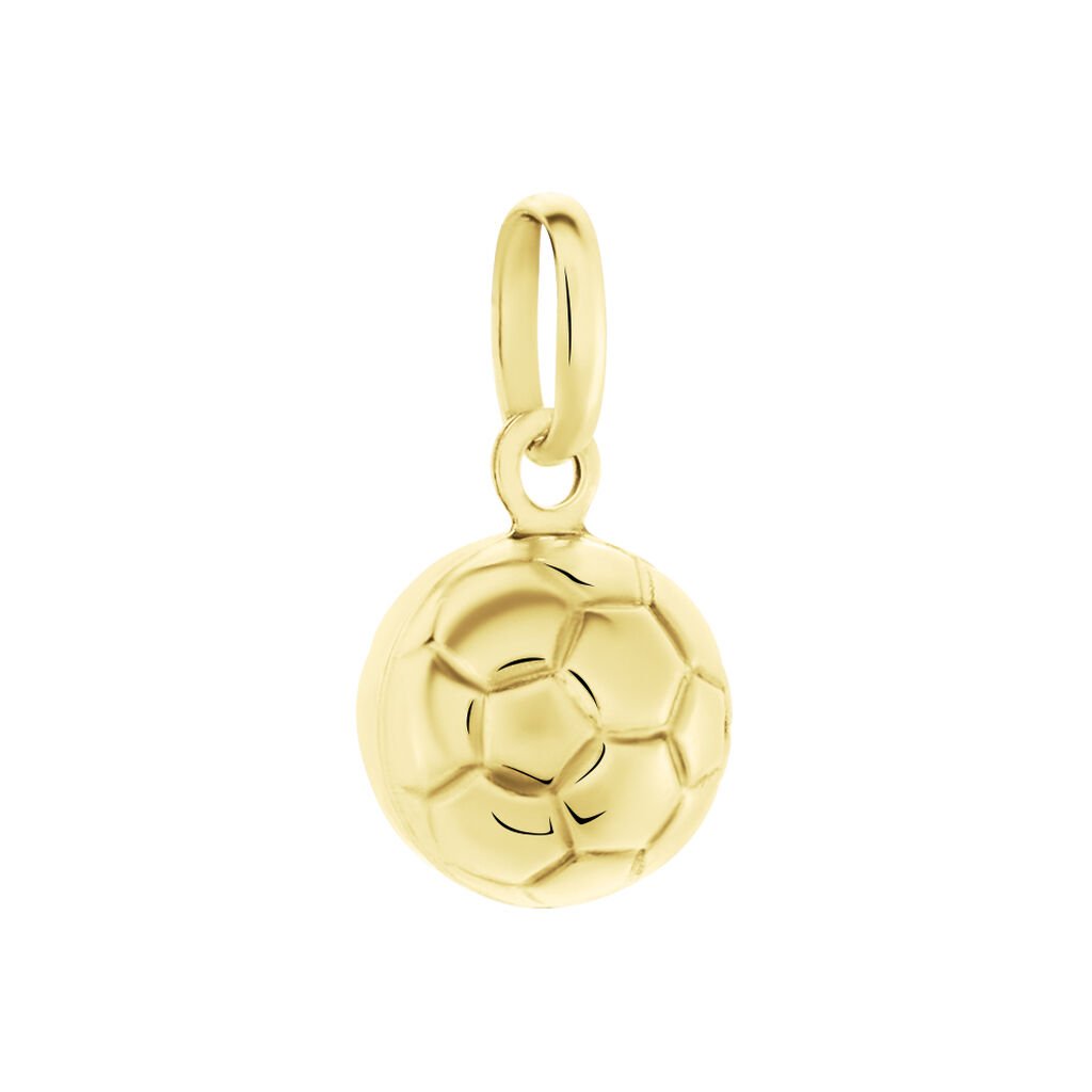 Pendentif Julius Sport Foot Or Jaune