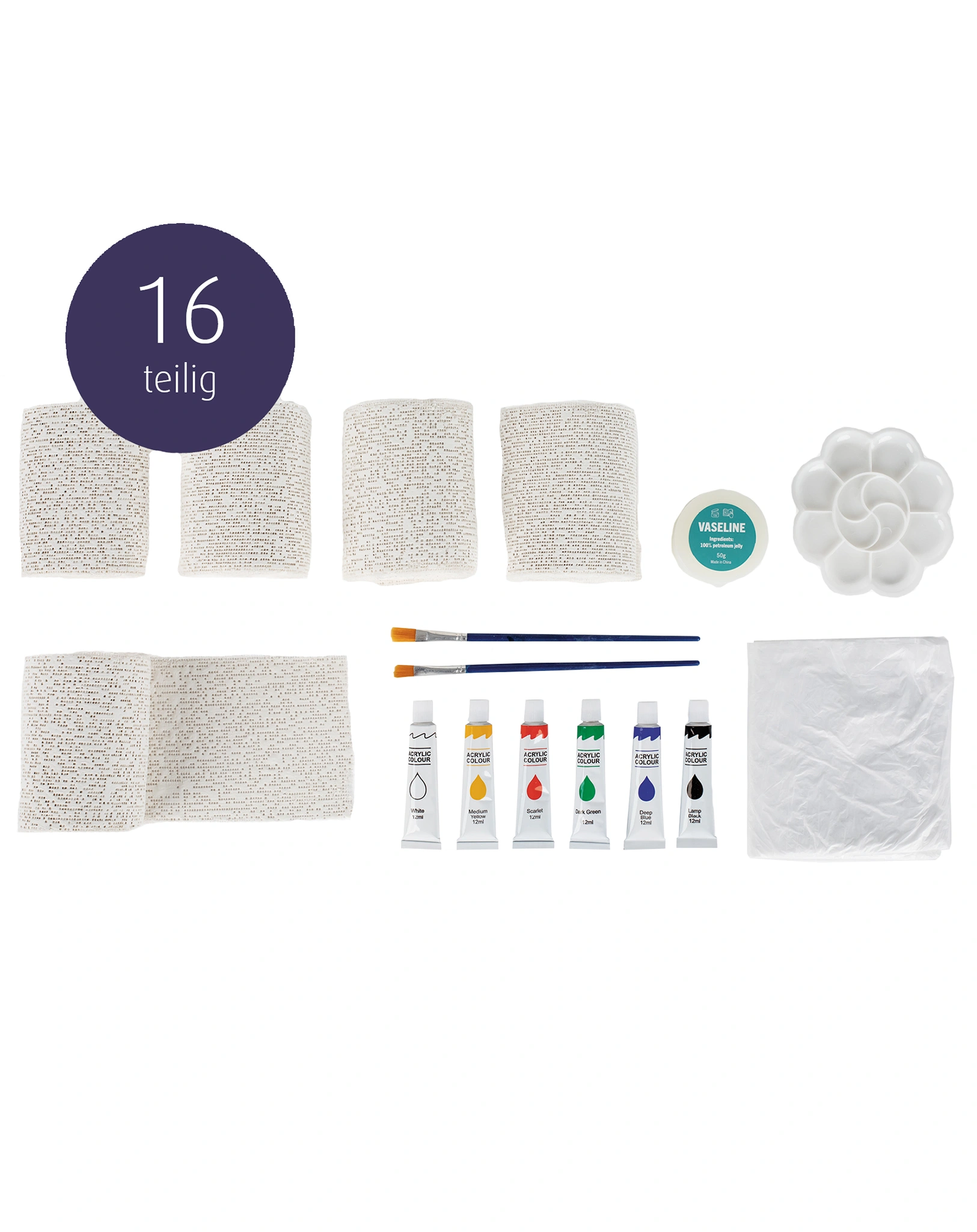 Gipsabdruck-Set MAMA 16-teilig