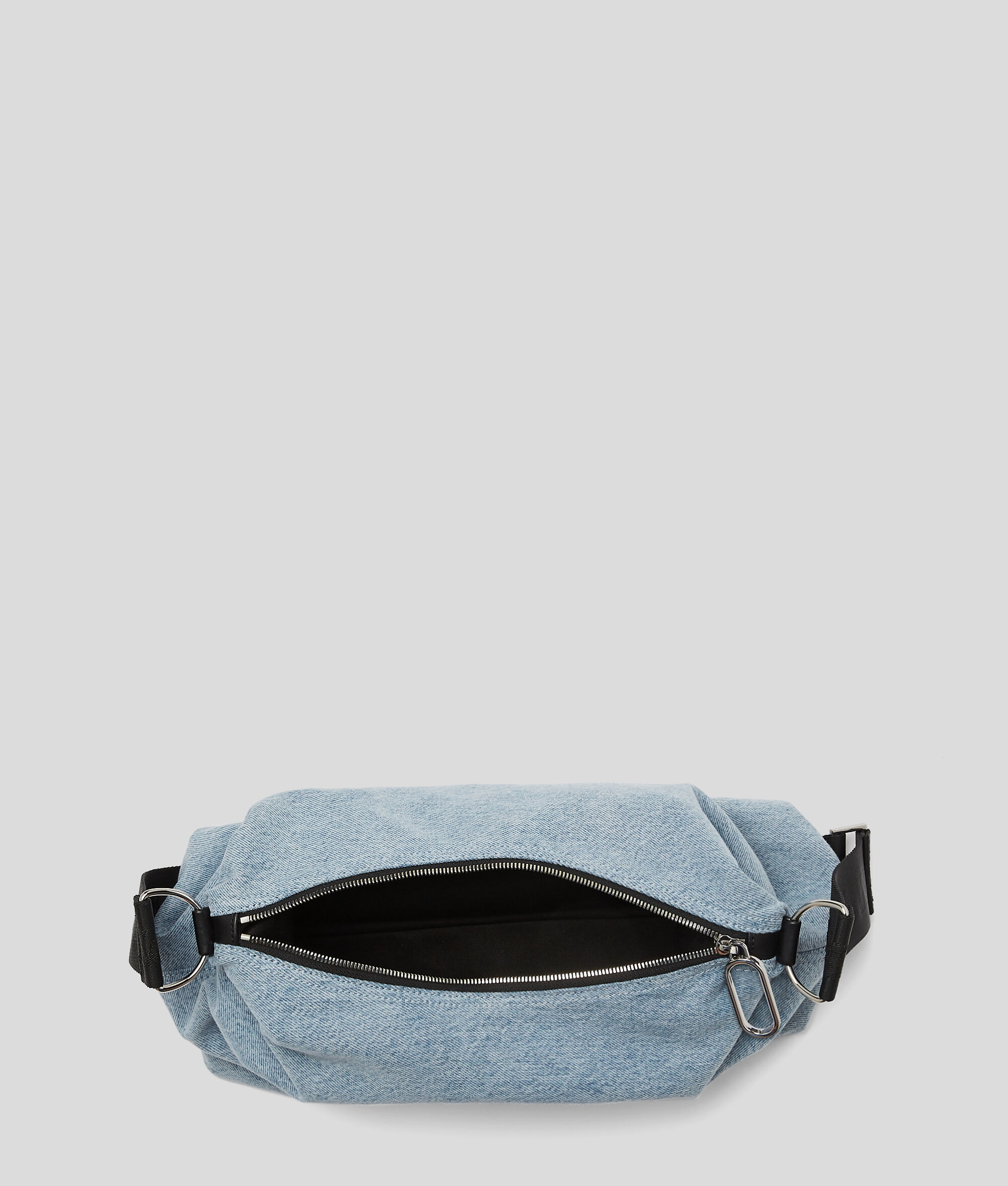 Grand sac besace en denim KLJ