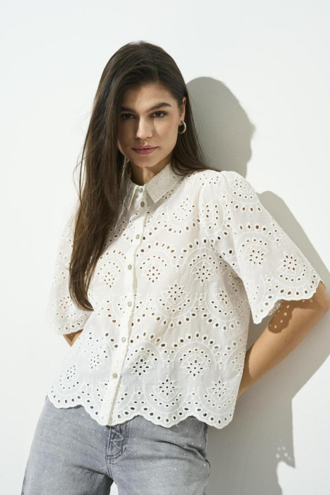 Only witte dames blouse