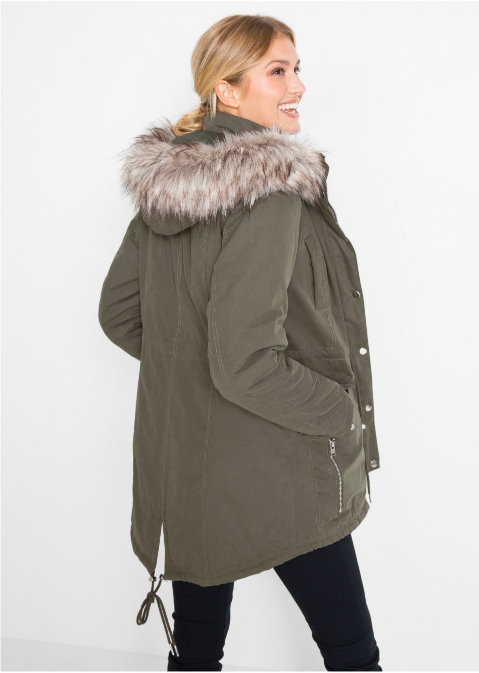 Parka chaude, doublée
