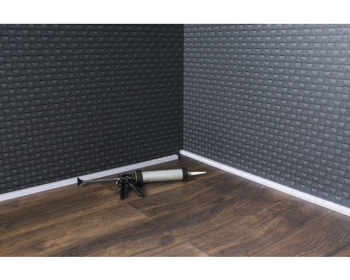 LED-kanaal voor LED-plint opaal 22x2500 mm