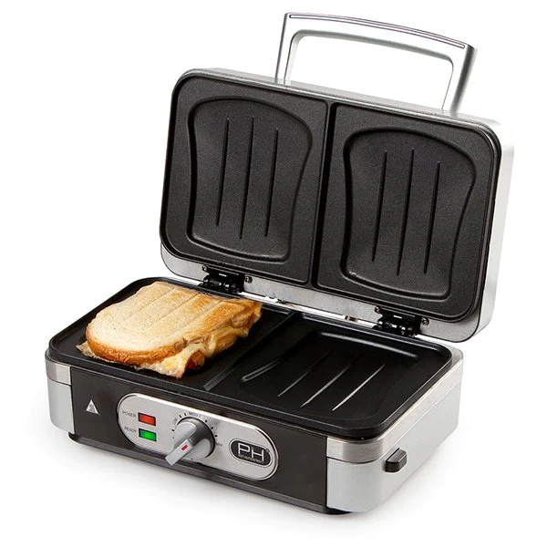 Appareil 3 en 1 grill, gaufrier et croque-monsieur 30 cm 1000 W DO9136