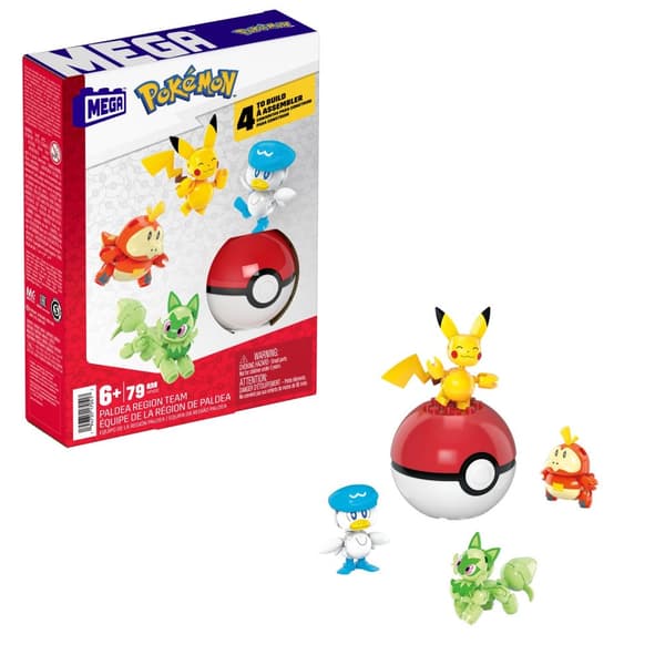 Mega Pokémon Paldea Region Byggesett