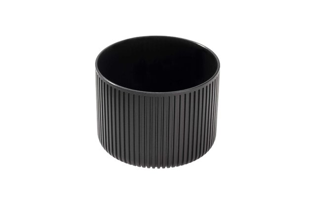 Esbit Edelstahl Isolierflasche mit Manschette 1000ml schwarz