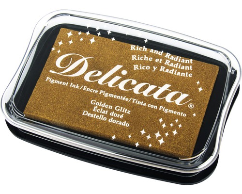 Delicata Metallic inktkussen, goud