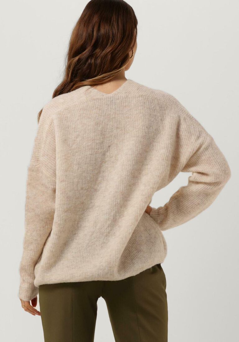 MOS MOSH ecru mos mosh trui thora v-neck knit